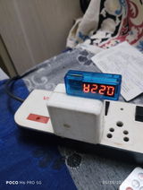 Customer not showing correct reading, without connecting load it shows. 18A,.2A review photo
