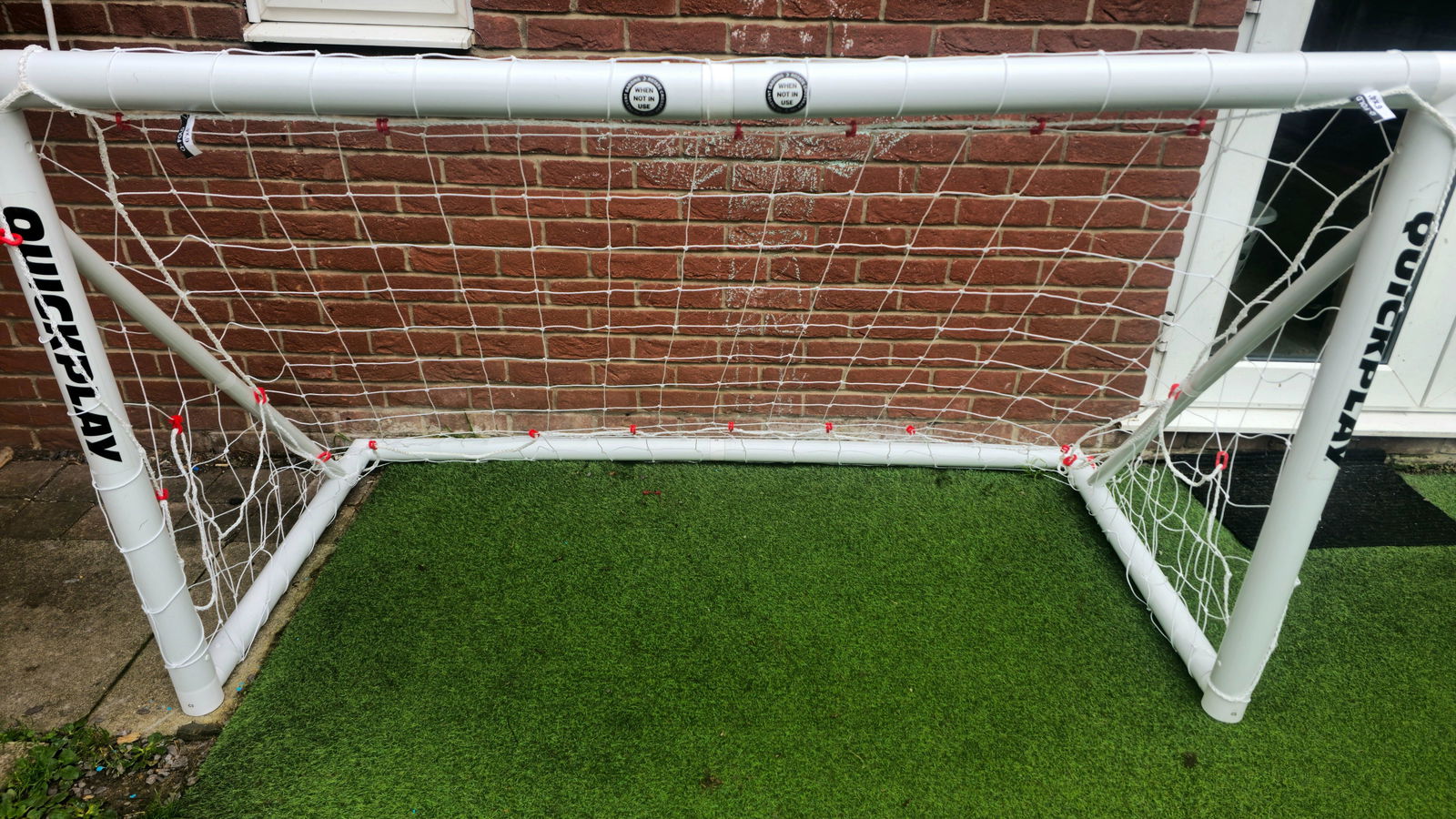 Q-FOLD 6x4' Folding Soccer Goal for Backyards | QUICKPLAY