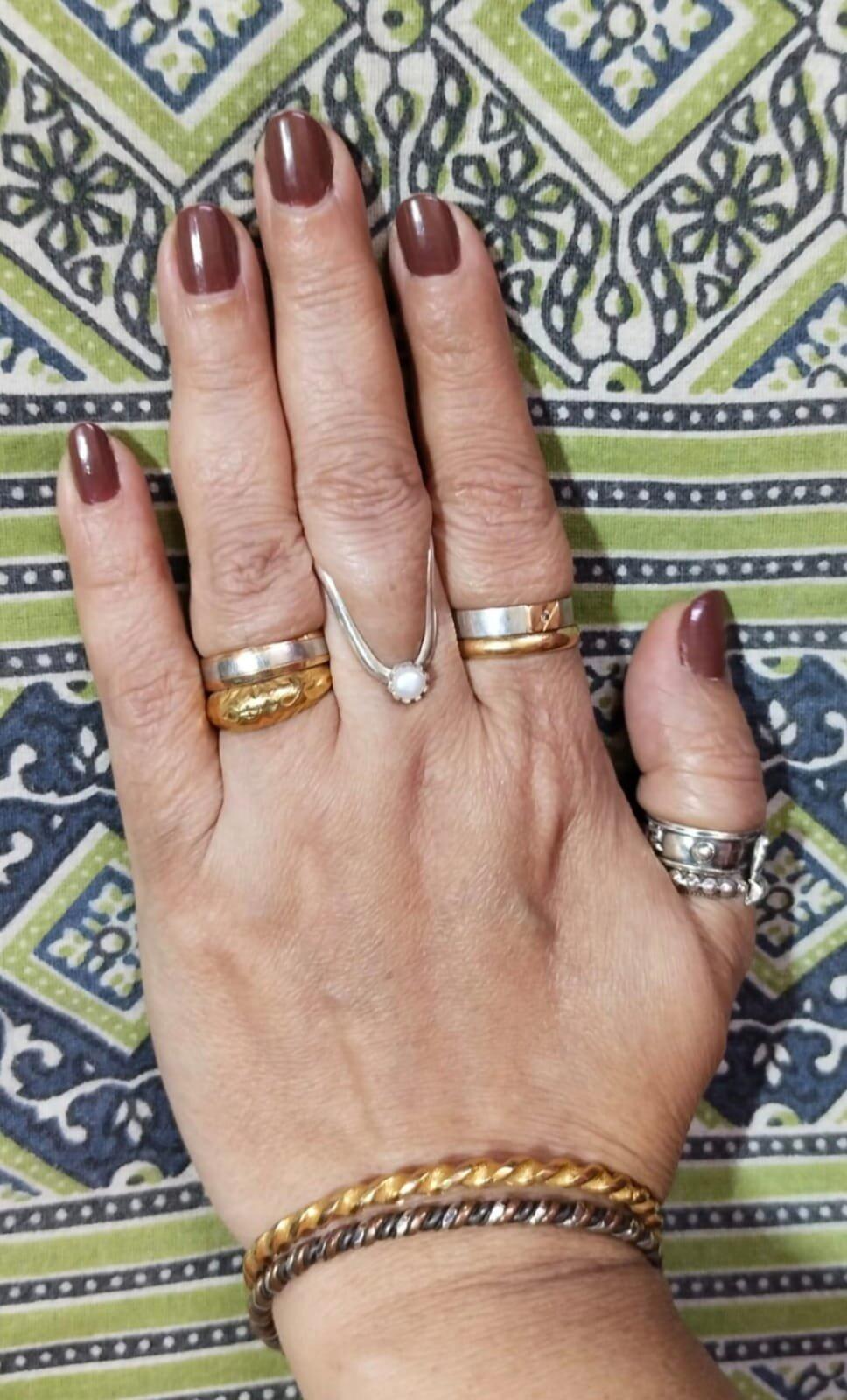 Pearl Drop Vanki Ring