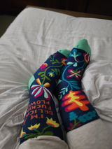 You Crafty Bitch Crew Socks Quirksy by Blue Q