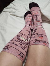Go Away Introverting Women's Crew Socks - BlueQ