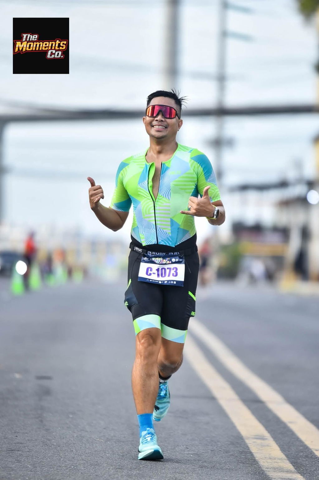 Neon Green Luminous Trisuit
