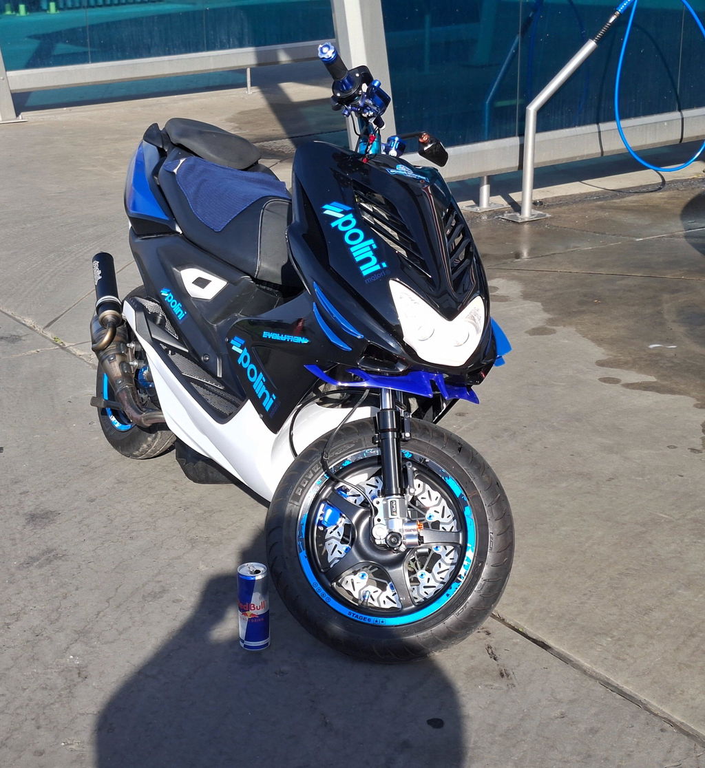 Gabelholme RPG Adjustable Racing Fork CNC Holme / Yamaha Aerox / Universell