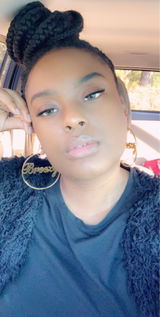 Custom Hoop Name Earrings