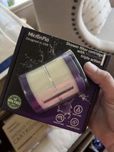 Rainley MicronFlo Transparent Shower Filter Cartridge for Hard Water