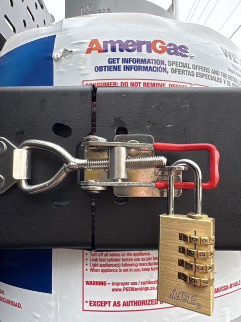 20LB Propane Tank Mount