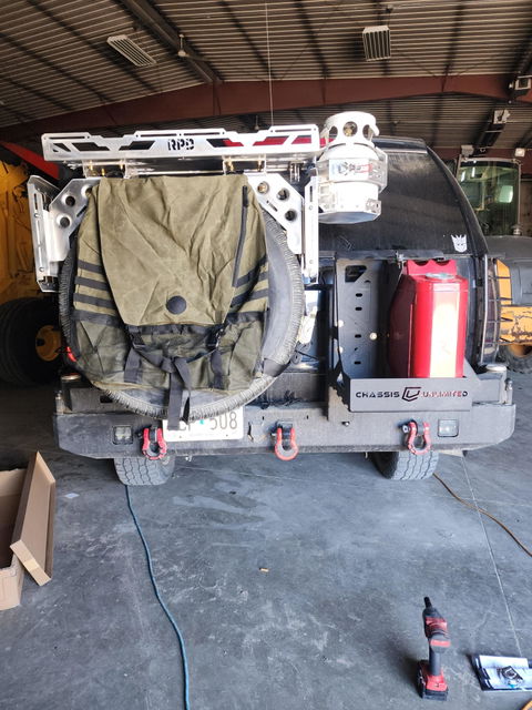 Spare Tire Accessory Tray Rack
