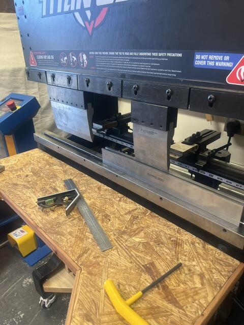 Backgage Finger Upgrade – Langmuir Pressbrake Titan 25T