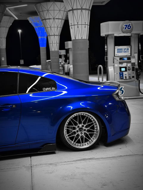 Gloss Metallic Deep Blue Vinyl Wrap