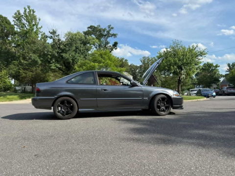 Gloss Metallic Graphite Gray Car Wrap