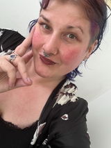 Glitched Bat septum ring