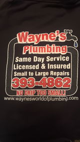 Wayne Hills ( owner of Wayne's Plumbing service) review photo