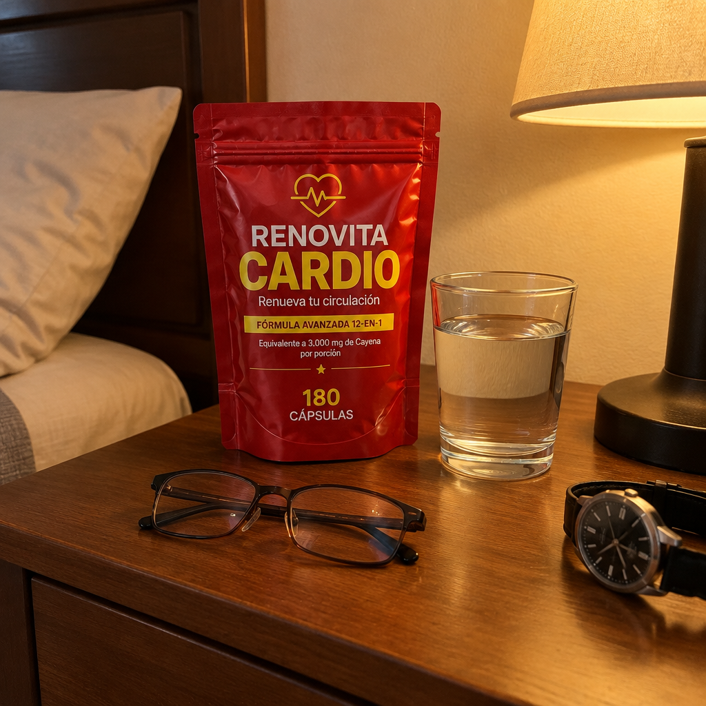 Renovita Cardio — Fórmula 12 en 1 con Capsaicina de Cayena (prueba)