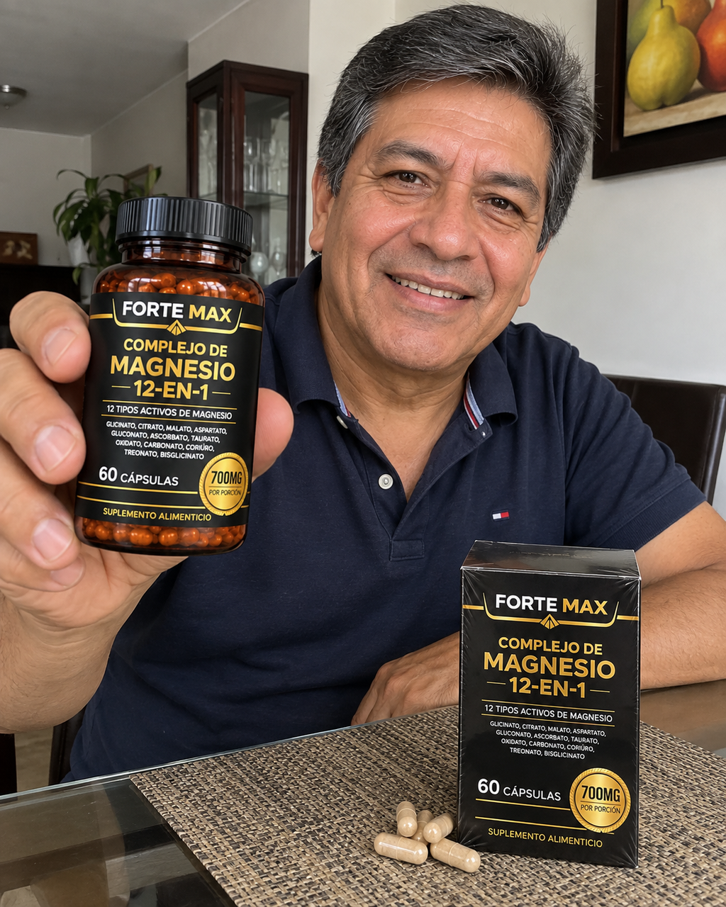 FORTE MAX | Complejo de Magnesio 12 en 1 – 60 cápsulas (PRUEBA)