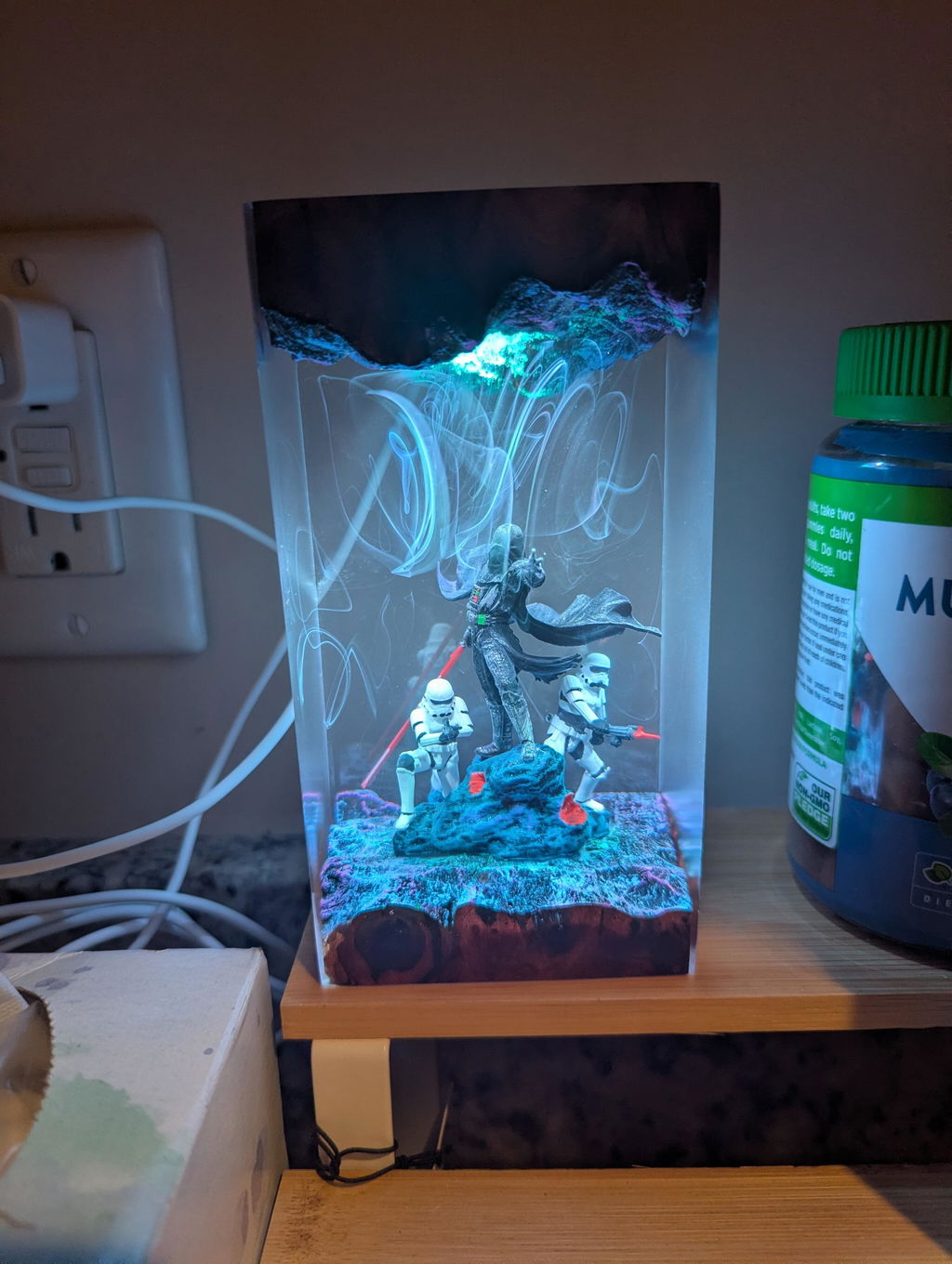 Darth Vader Resin Lamp V2