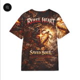 Graffiti Lion of Judah Polyester Tee (AOP)