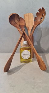 Teak Utensil Set