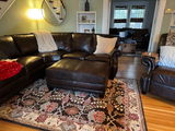 Traditional Handcrafted Area Rug, Classic Oriental Pattern