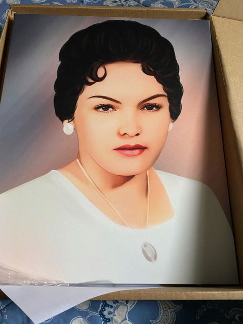 PORTRAIT ON CANVAS 30x40