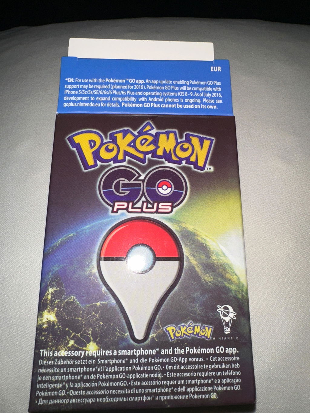 Pokemon GO Plus Bracelet New Auto Catch Bluetooth Automatic Smart Nintendo