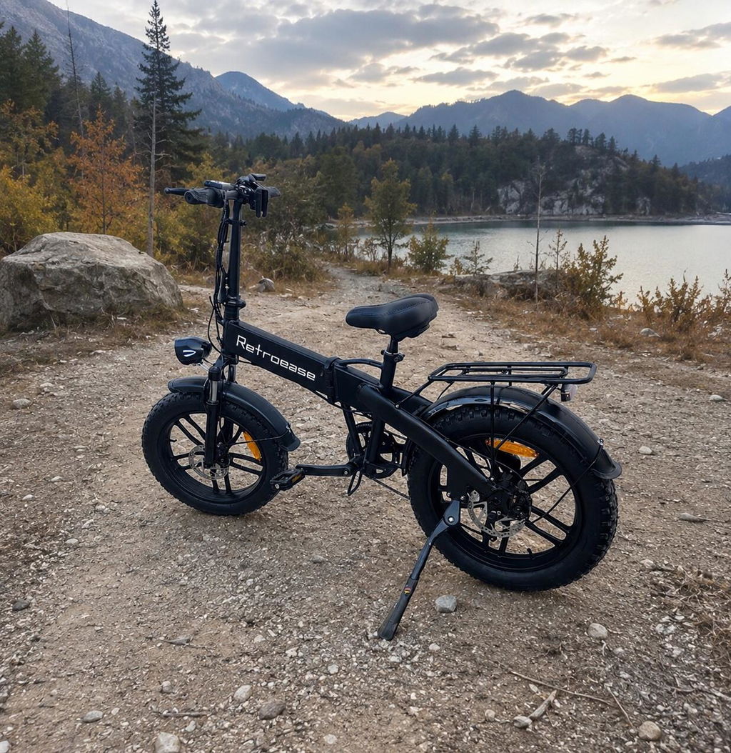 RetroEase Swift Folding Electric Bicycle | Compact Retro E-Bike