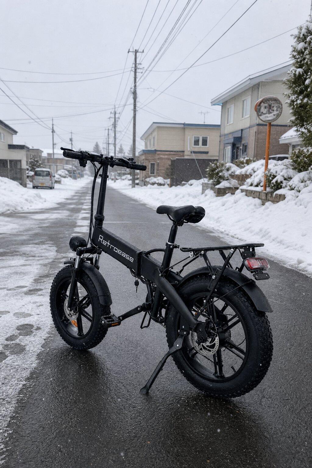 レトロイーズ スウィフト折りたたみ電動アシスト自転車 RetroEase