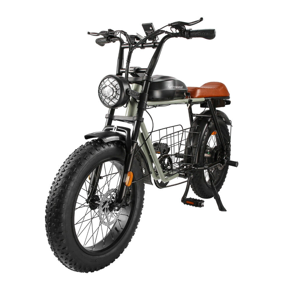 RetroEase DYS2｜20インチ・ファットタイヤ電動アシスト自転車