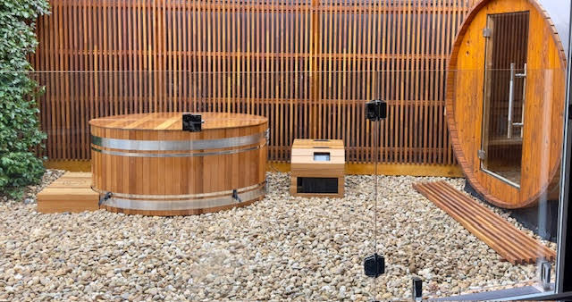 Revel Glacier Duo (Gen 1) - Premium Cedar Ice Bath Includes Chiller