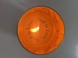 "God is Love" 1 John 4:16 Revelation Candle