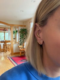 Luna Helix Earring