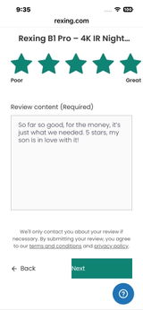 Anonymous review photo