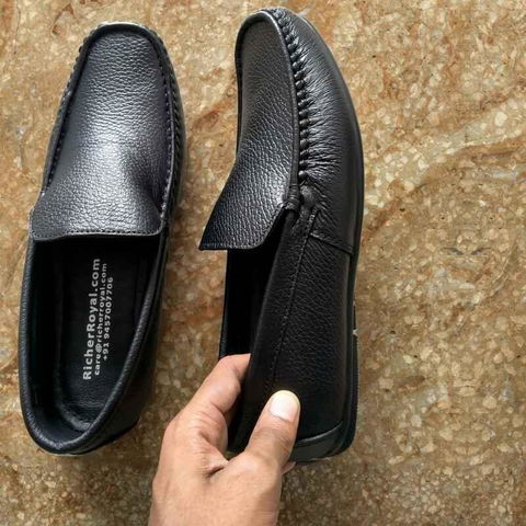 Genuine Leather Loafers for Men Slip On Shoes