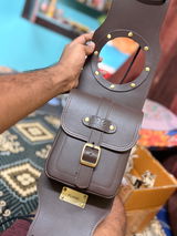 Leather Tank Bag