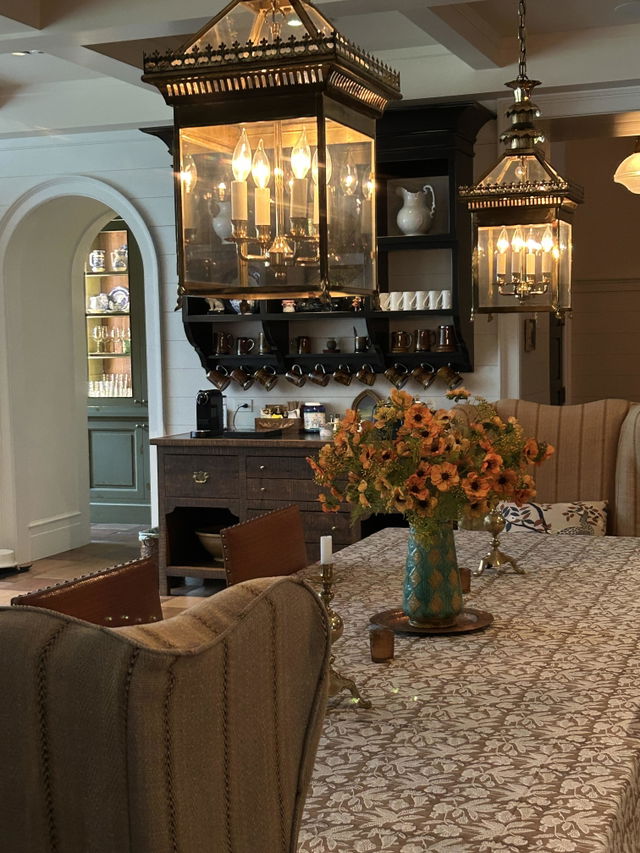 Customer photo of the Oak Brown Square & Rectangle Tablecloth