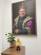 Buyer photo of Personalised Gold Bust Trophy