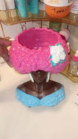 Buyer photo of Pink Head Planter