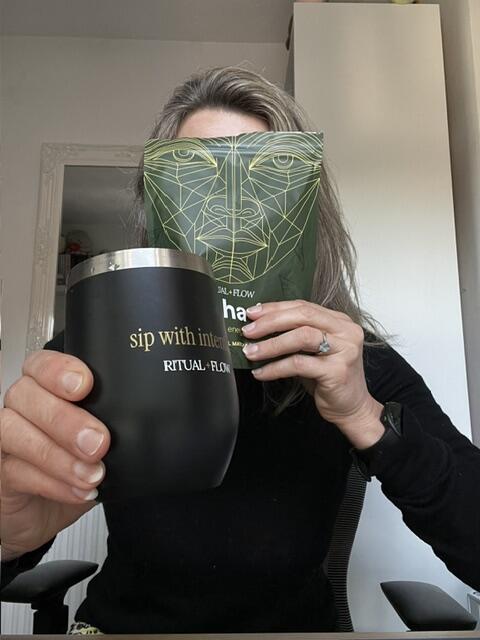 Matcha Flow Functional Latte