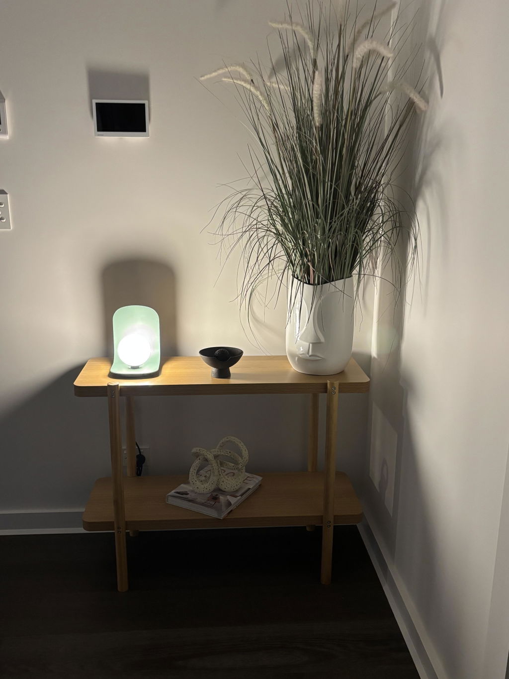 Console Table 92CM 2-tier Pine Sera