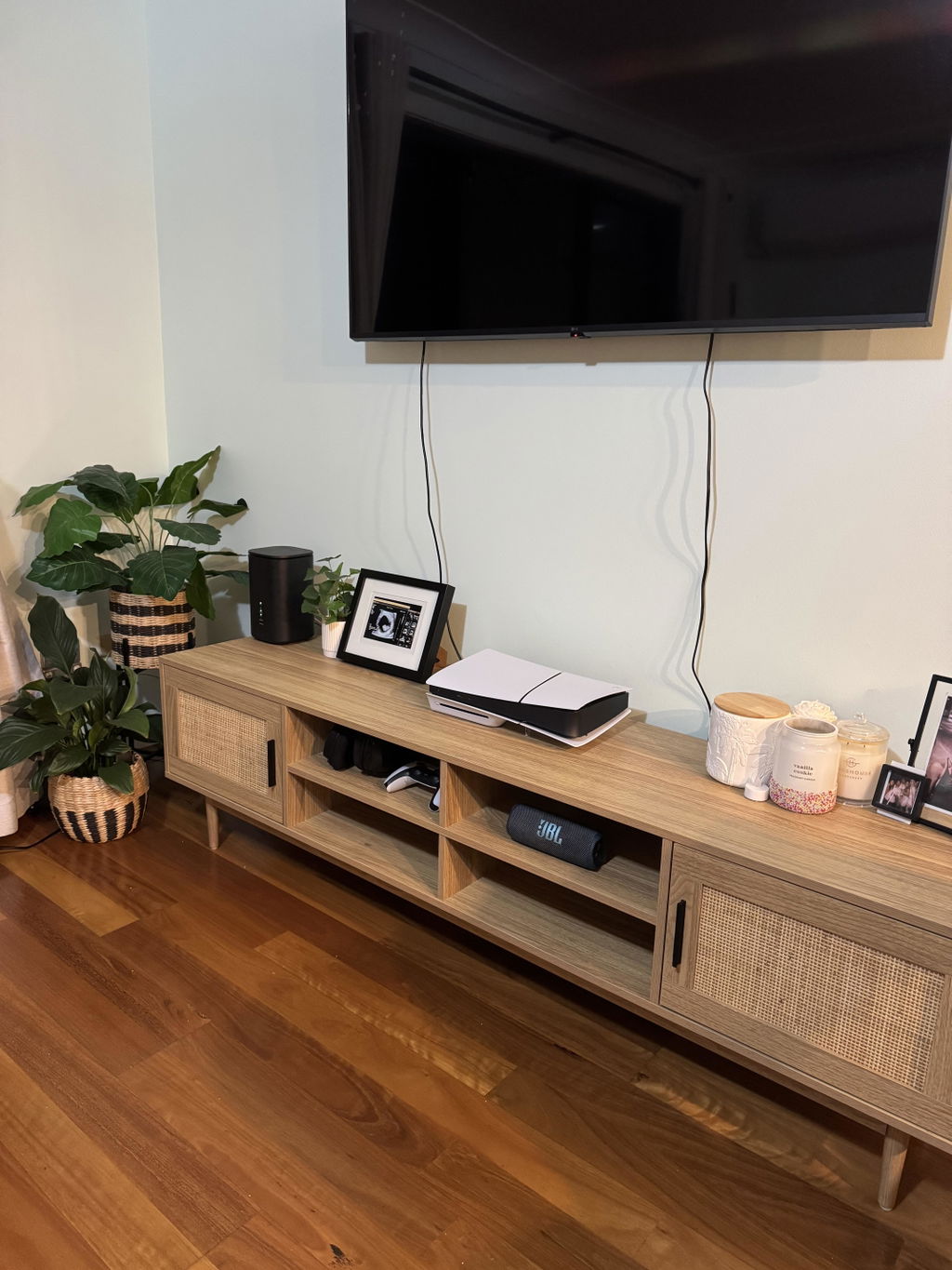 Rattan Living Package | 180CM TV Cabinet, Console Table with Drawers & Buffet Sideboard Cabinet