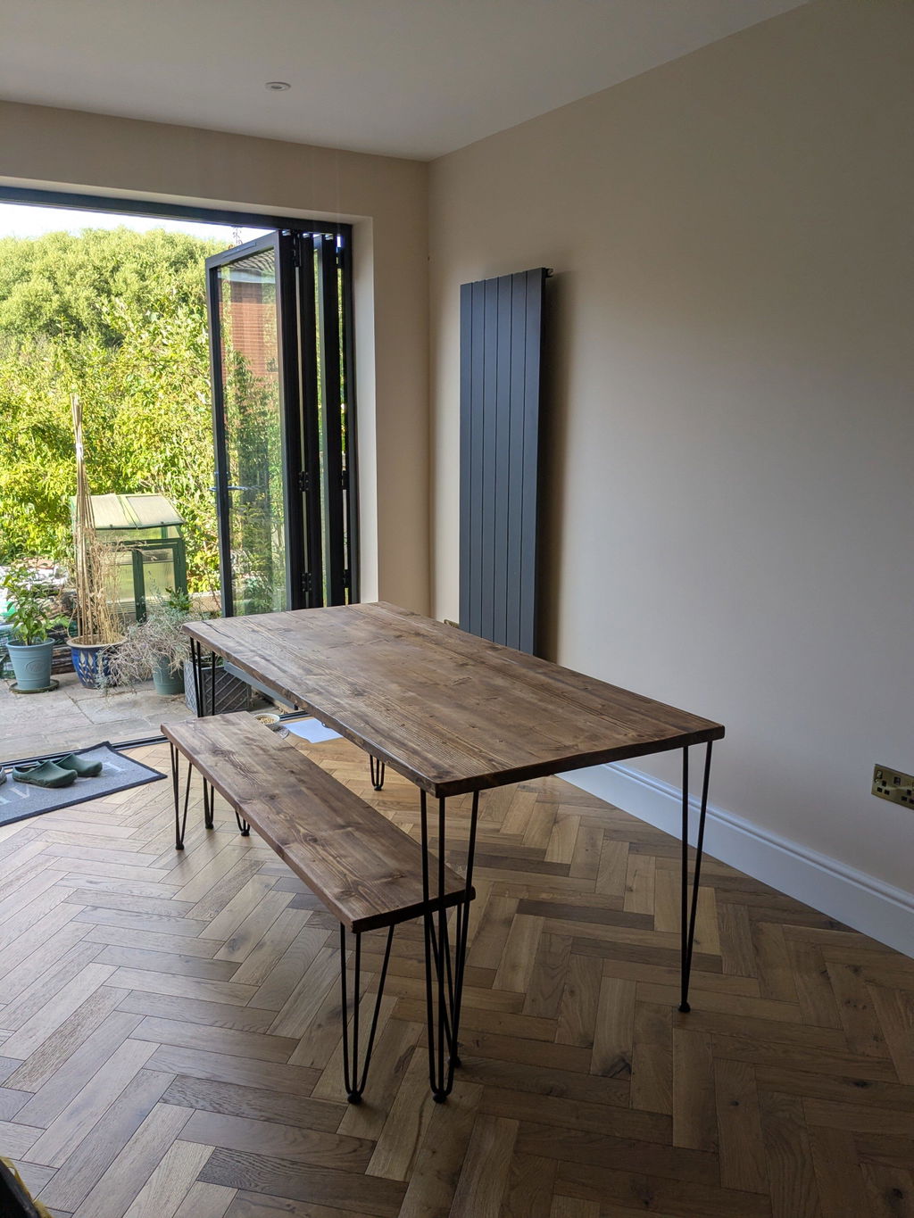 VERA: Reclaimed Hairpin Dining Table