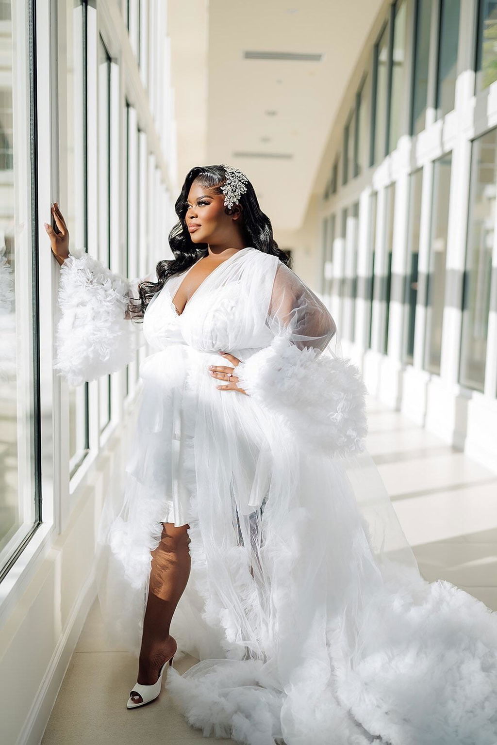 Abi Bridal robe