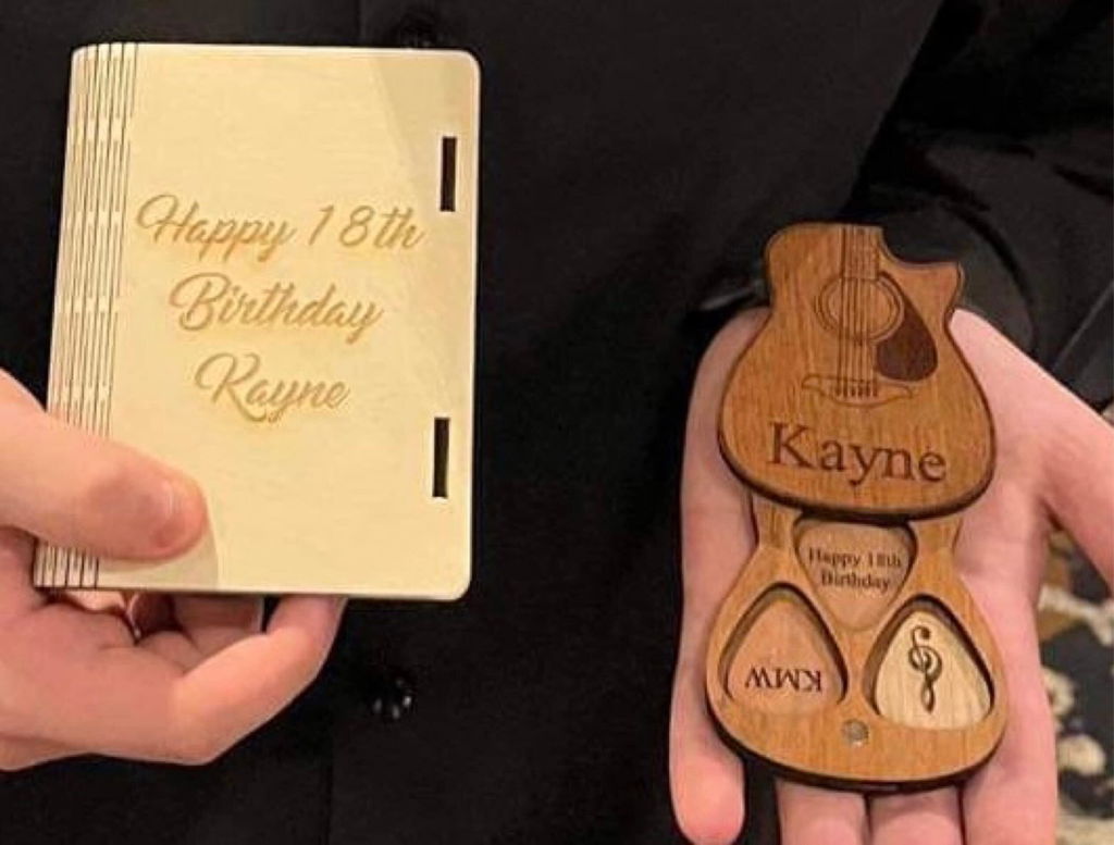 Personalized Guitar Pick Holder