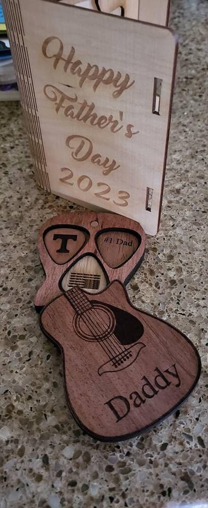 Personalized Guitar Pick Holder