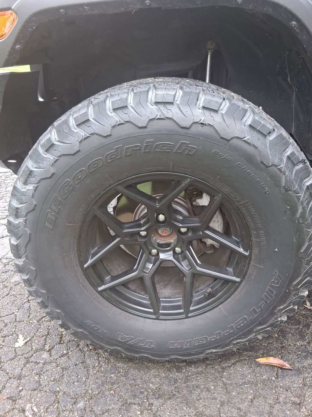 RT105 Five Split-Spoke Mesh