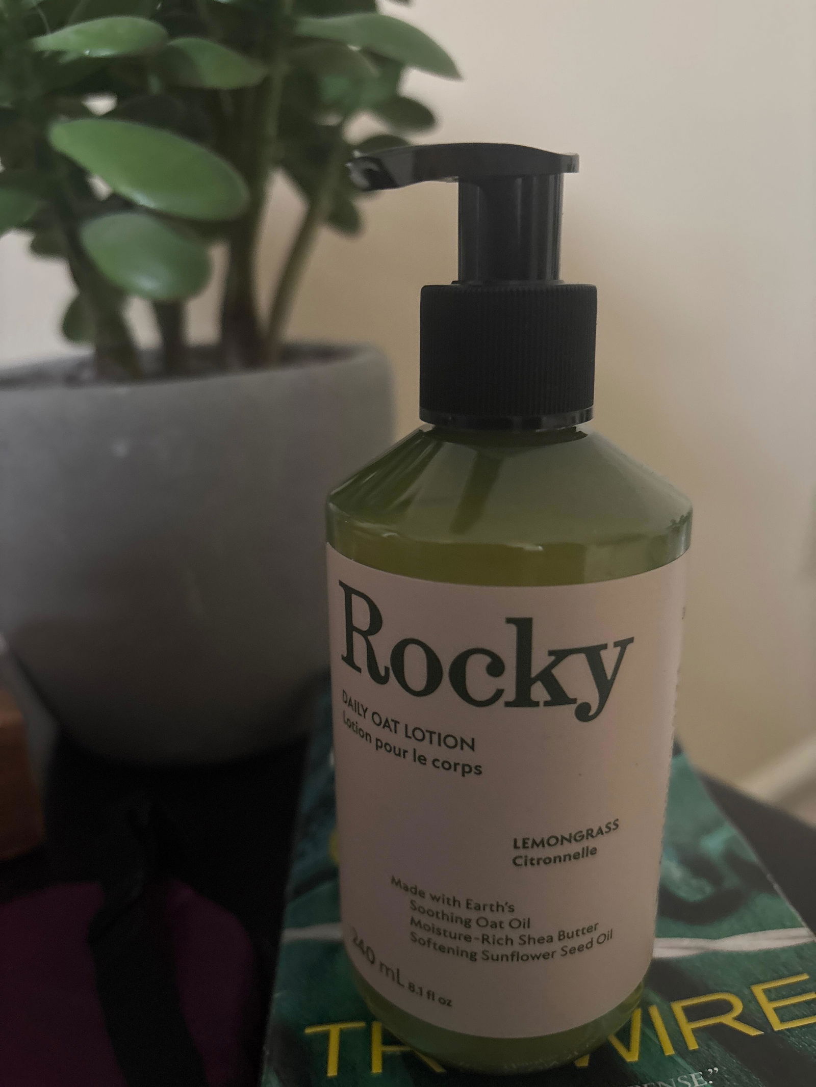 Lemongrass Daily Oat Lotion | Rocky Mountain Soap Company