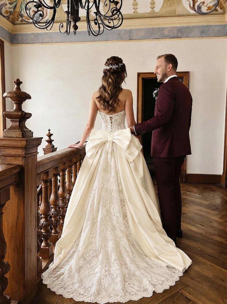 Elegant White Sweetheart Sleeveless A-Line Long Wedding Dresses With Sweep Trailing,WD0555