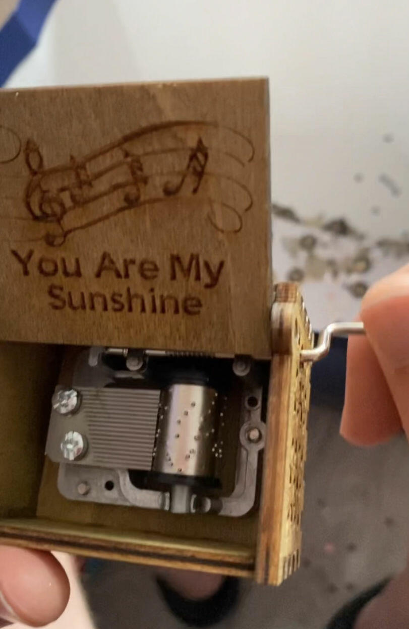 Handmade Mechanical Music Box