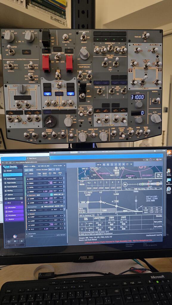 Customer cockpit setup