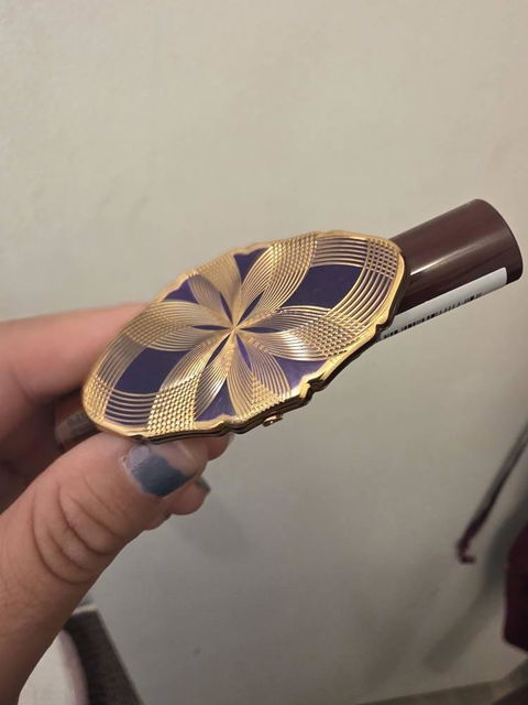 Vintage Stratton Lipstick Holder Ring – Flip-up Mirror, Made in England