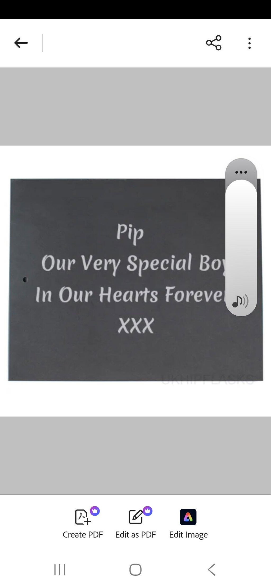 Personalised Engraved Large Slate Plaque/Sign with wall fixings - 25x20cm